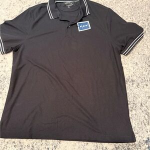 NWT Club Room Men's Black Polo Shirt